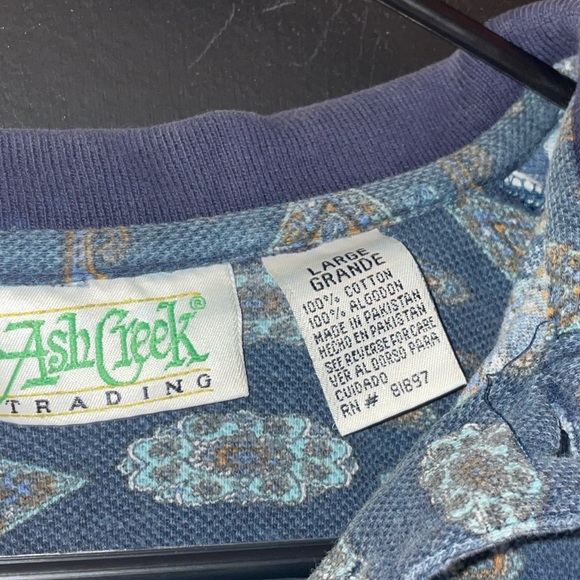 Retro pattern polo - Picture 2 of 3